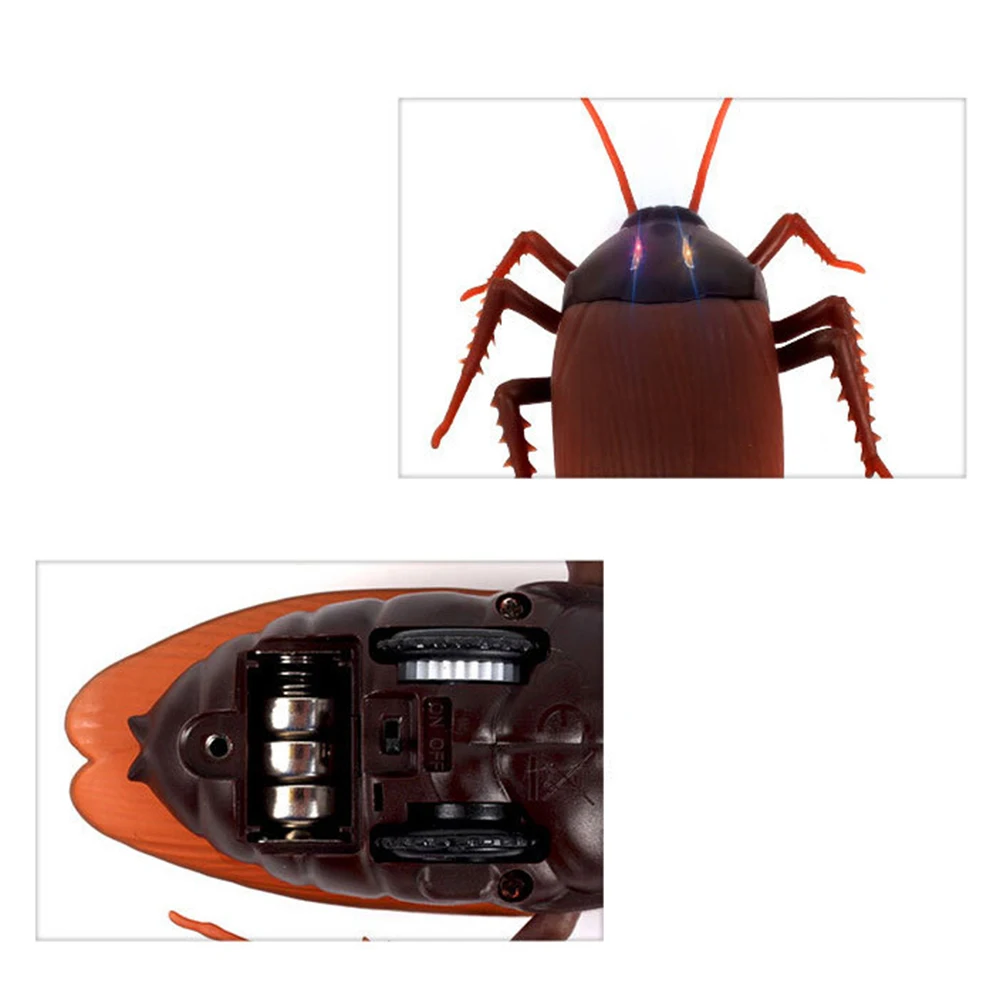 Дети RC игрушка животных инфракрасный пульт дистанционного управления насекомые игрушки Моделирование тараканов электрическая игрушка на радиоуправлении Хэллоуин дети взрослые розыгрыши насекомые
