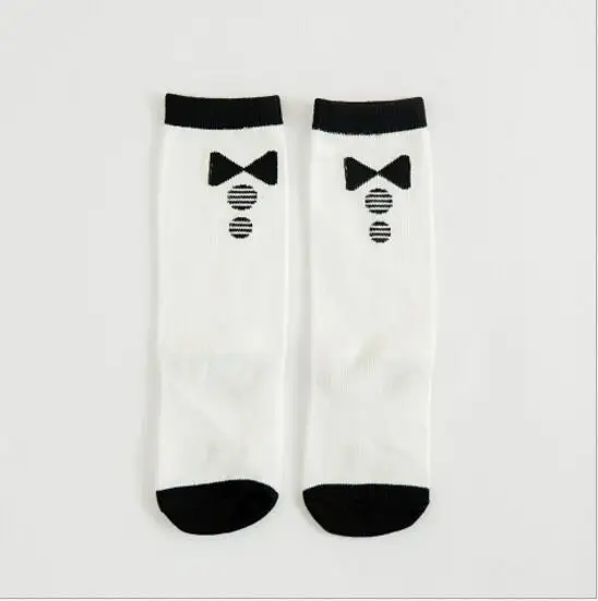 kids socks 18 Детские носки Длинные гетры до колена для мальчиков и девочек, детские носки модные детские носки с рисунками длинные Детские Носки с рисунком лисы - Цвет: kids socks 18