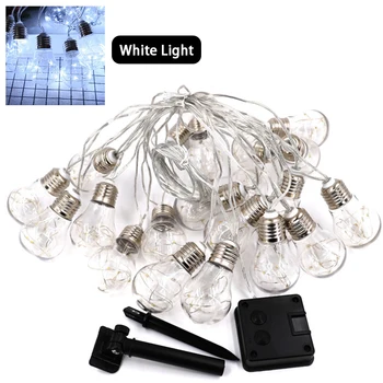 

Solar Powered Light String Party Decor Automatically Charge Outdoor Waterproof