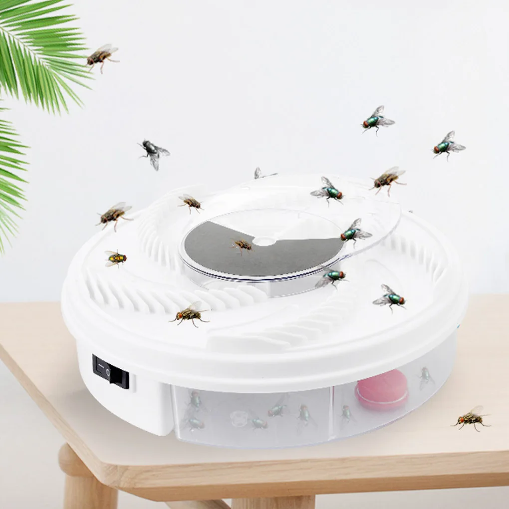 

Electric Effective Fly Trap Pest Device Insect Catcher Automatic Flycatcher Fly Trap Catching Artifacts Insect Trap Usb plug