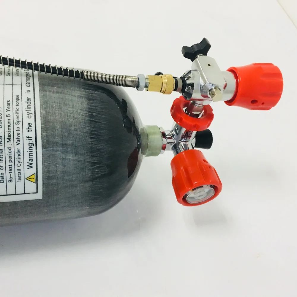 AC168 Acecare акваланг 6.8L 4500Psi углеродное волокно газовый баллон для дайвинга PCP пневматическая винтовка ВВС Кондор клапан АЗС
