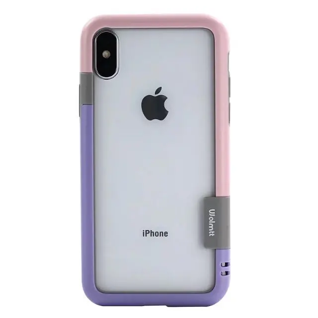 Для Iphone X XR XS MAX чехол Fundas Простой Прозрачный чехол для телефона для Iphone 7 8 7plus 8Plus Мягкий противоударный разноцветный чехол