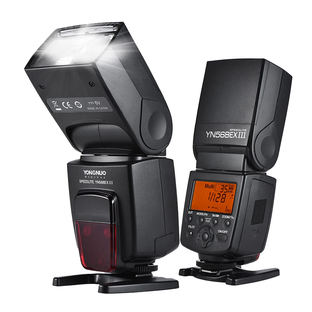 YONGNUO YN568EX III Беспроводная ttl Master Slave Flash speed lite GN58 1/8000s Высокоскоростная синхронизация для Canon DSLR камеры
