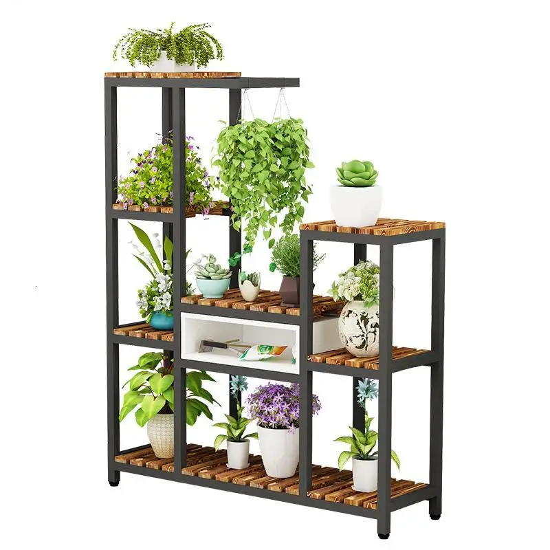 Etagere Plante Estante Para Plantas Suporte Flores комнатный горшок растительный стол открытый балкон