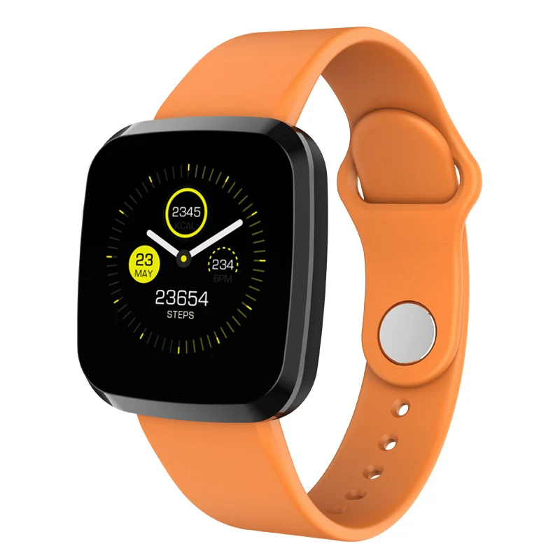 Orange XPOKO Смарт-часы мужские с монитором сердечного ритма кровяное давление IP67 водонепроницаемые спортивные Смарт-часы для iPhone Android телефон-часы - Цвет: Orange
