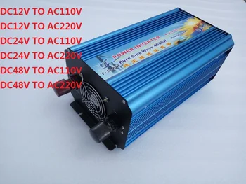 

Power Supply 4000W DC12V to AC220V Pure Sine Wave DC to AC Solar Inverter 24V/48V to 120V/220V