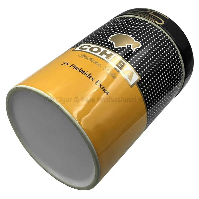 COHIBA, тонкая керамическая, для путешествий, пирамиды, дополнительная сигарная трубка, баночка, Humidor Box, для улицы, для сигар, Humidor, 5-10 пальцев