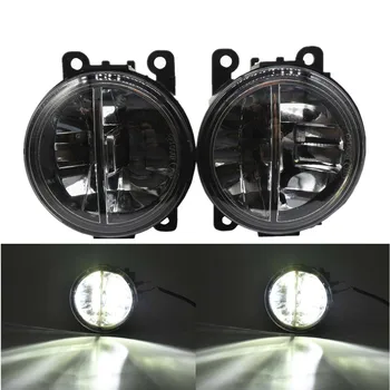 

2Pcs/pair Car styling Hight Power LED Fog Light Lamp Assembly White 6000K For Honda Civic 2016 2017