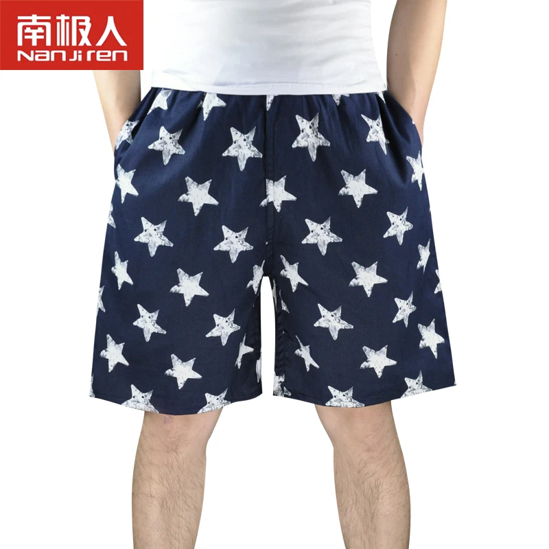 Board Shorts Star Pants Summer-Style Plus-Size Casual Brand Man NANJIREN for Comfortable