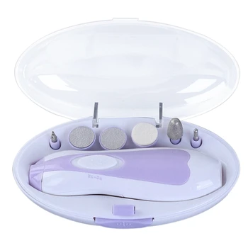 

Electric Baby Nail File Clippers Toes Fingernail Cutter Trimmer Manicure Tool