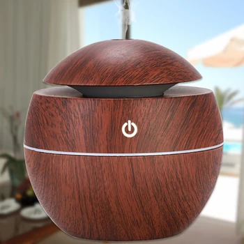 

Wood Diffuser Essential Oils Portable Office Ultrasonic Mist Maker Air Humidifier USB Charging Home Car Aroma Diffuser Scent