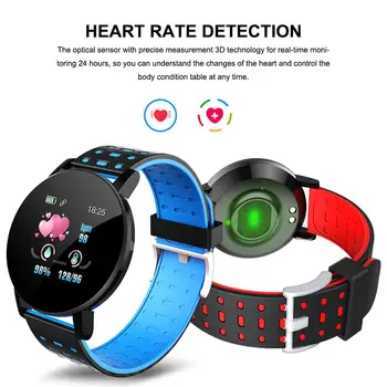 

Sports Smart Watch for Men Women Waterproof Heart Rate Smart Bracelet with High Definition Touch Screen Fitness Smartwatch