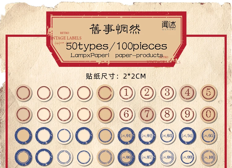 岁月缺失复古日付贴_03