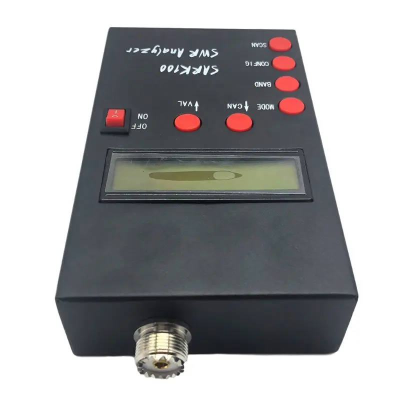 P82F 1-60MHz HF ANT SWR Antenna Analyzer Meter Standing Wave Tester for Ham Radio Impedance Capacitance Measurement | Компьютеры и
