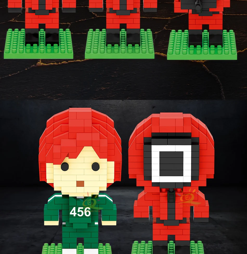 HUIQIBAO jeu de construction de calmar de la ville pour enfants jouet