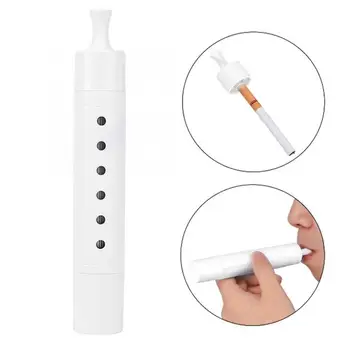 

Portable Cigarette Holder Reusable Cigarette Tube Holder Smoking Filter Men Body Health Care Tool