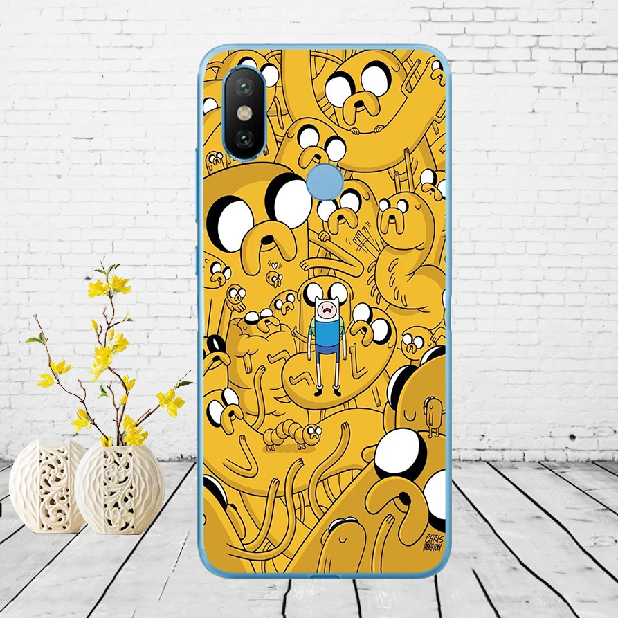 02 adventure time cute Beemo BMO Джек Финн Lumpy Мягкий силиконовый чехол для Xiao mi Red mi 6 6a mi 8 a2 lite note 5 6 pro 7 Case