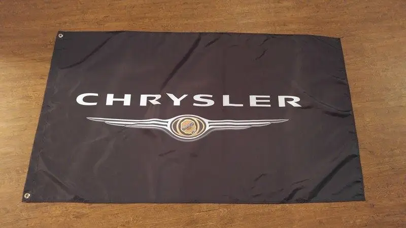 3ft x 5ft 3 x5ft CHRYSLER сто баннер, флаг печати баннер, флаг из полиэстера Размеры 150*90 см