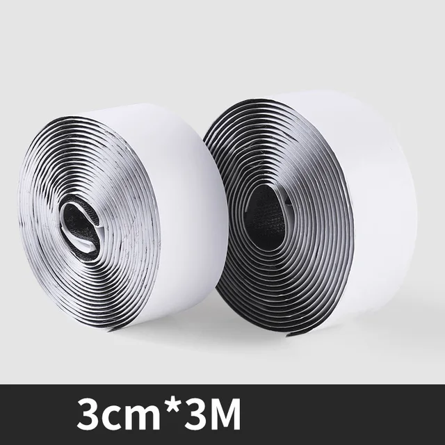 Double sided Velcro Velcro strong screen adhesive tape fastener mother paste self adhesive Curtain tape 3cmX3m