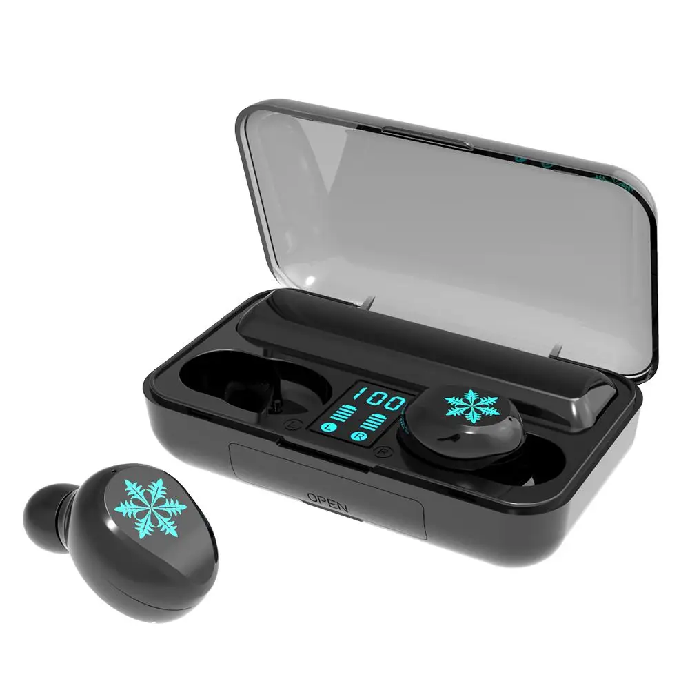 Bluetooth спортивные гарнитуры двойной микрофон двойной ушной чип сенсорный в ухо 8D объемный звук спортивные стерео беспроводные звонки гарнитура# W1