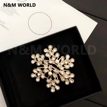 

Snowflake Meteor Brand Letter Gold Color Hairpin Jewelry 1 PC New Fashion Women Girls Hairpins Jewelry Accessories
