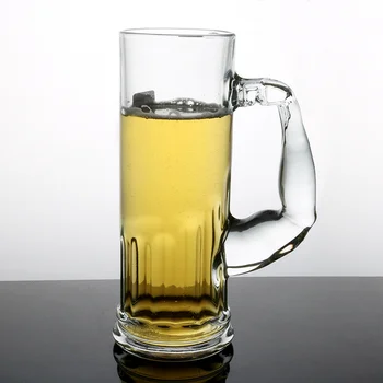 

Fat Cat Wine Glass Beer Beer Mark Vigorously Cup Muscle Beer Section Germany Large-Volume Activity Restaurant Glass Bottle