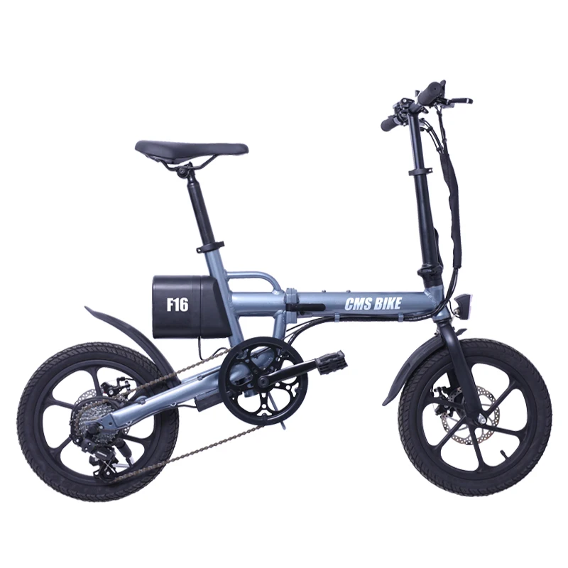 

CMS-F16 pedal assisted 16 inch folding ebike with 36V7.8AH li-ion battery