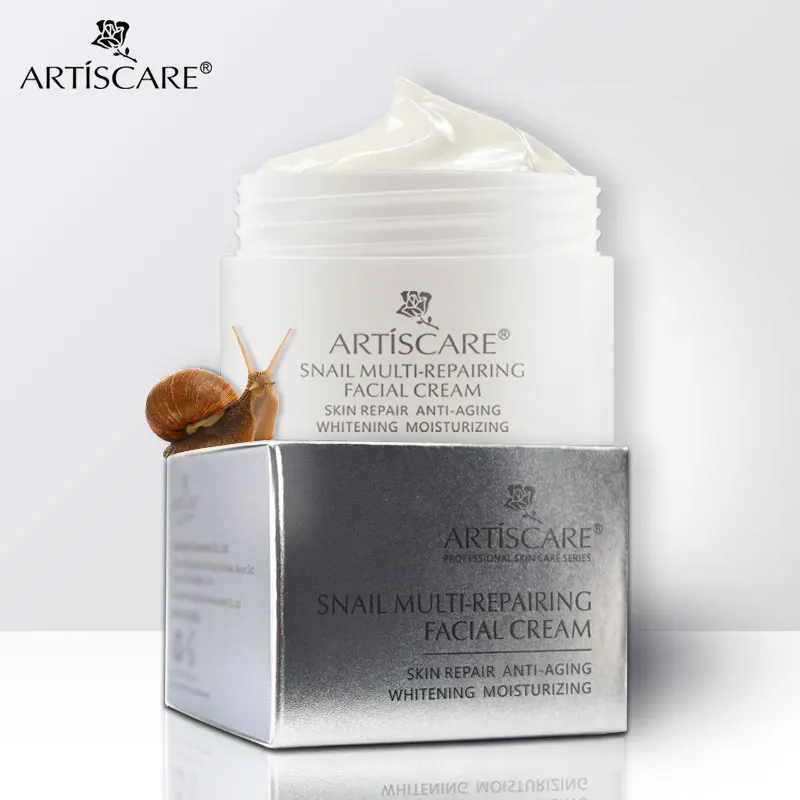Восстанавливающий Крем для лица с улиткой от морщин антивозрастной отбеливающие