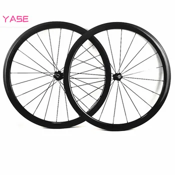 

YASE bicycle carbon wheelset 700c tubular 38x25mm road bike wheels Novatec A271SB F372SB pillar 1432 carbon wheels bike wheel