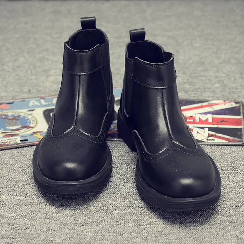 

Autumn Winter Men Boots Big Size 40-48 Vintage Style Men Shoes Casual Fashion High-Cut Lace-up Warm Hombre ghn