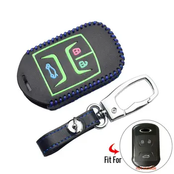 

For Chery Tiggo 3 5 Arrizo 7 PU Leather 3 Buttons Keyless Remote Fob Cover Protector Case