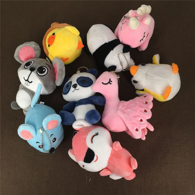 Penguin , Panda , Chicken , Mouse Little Girl's Cute Small Animal Plush Toy - 8-15CM Plush Stuffed Accessories Plush Doll 1