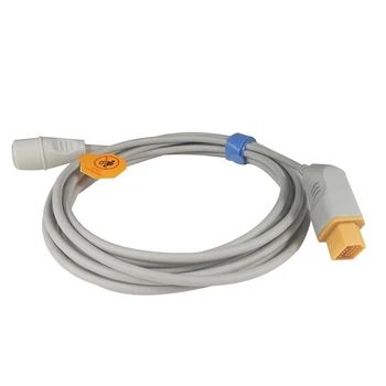 

Invasive Blood Pressure Cable IBP Transducer Adapter Cable 14 Pin To Edwards For Nihon Kohden
