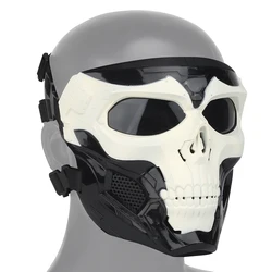 Tactical Skull Masks Paintball Masks Protective Full Face Airsoft   Shooting Hunting Hiking Military Mask