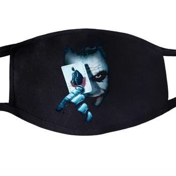 

Joker Jack NapierVillain Eric Border Poker Dustproof Mouth Masks Face Unisex Reusable Fabric Anti Black Pollution Washable Mask
