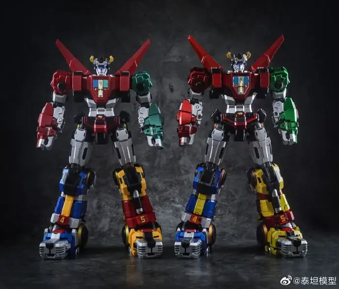 In Stock Transformation Titan Power TP-01 TP01 Beast Lion King Golion Alloy Metal Voltron Defender Action Figure Toys