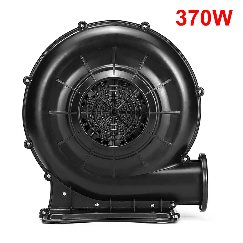 370W 250 Вт-750 Вт электрическая воздухонагнетательная помпа Вентилятор Мощный центробежный вентилятор машинный насос надувной экран воздуходувка для свадебной вечеринки - Цвет: 370W