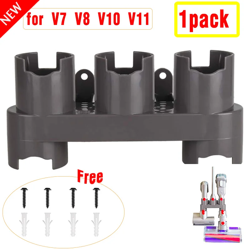 

1Pack Storage Bracket Holder Absolute Vacuum Cleaner Parts Accessories Brush Tool Nozzle Base for Dyson V7 V8 V10 V11