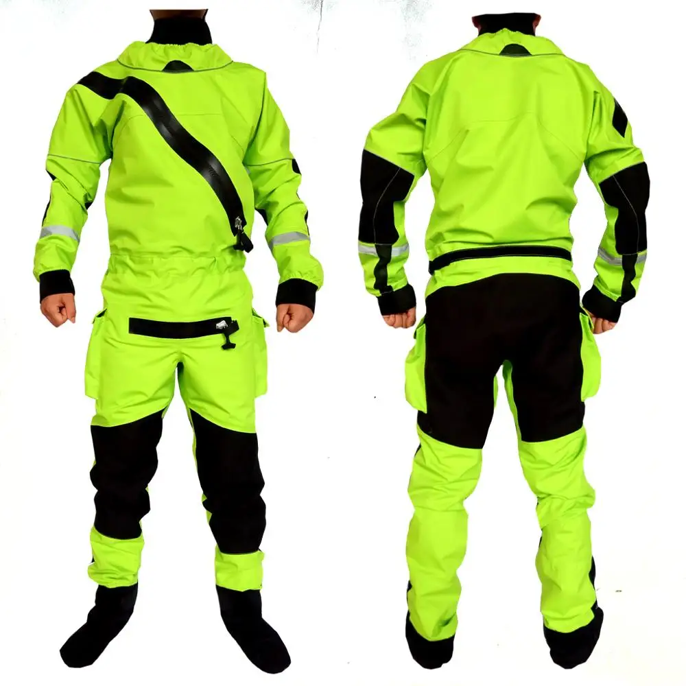 Kayak Drysuits Surfing Diving Kayaking Dry Suit Latex Water Recue