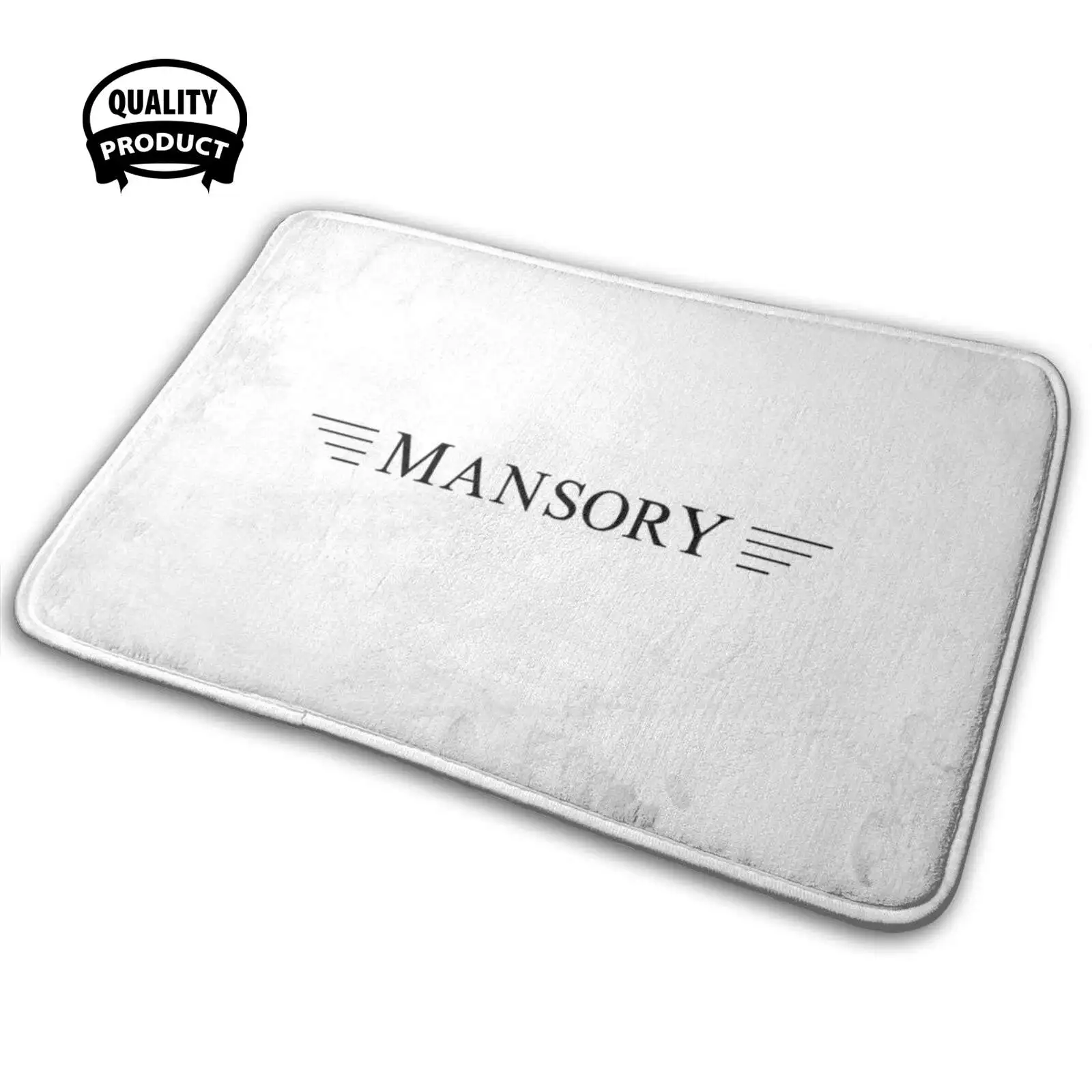 Удобный коврик для двери без названия, коврик, подушка, логотип Mansory, логотип 1 Mansory, логотип автомобильной компании, логотип автомобиля, гоночный Nurburgring