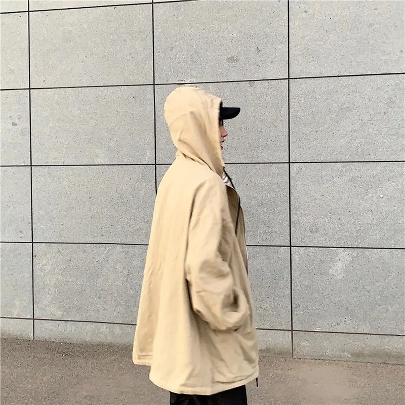 Neploe корейский с круглым вырезом и капюшоном свободный Chaqueta Mujer винтажный Harajuku стиль Лоскутная куртка Женская Осень Зима дамское пальто 46316