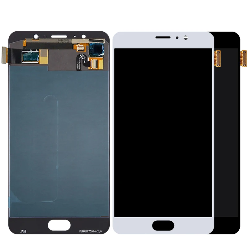 5 7 &quotоригинальный AMOLED дисплей для Meizu Pro 6 Plus M686G ЖК сенсорный экран дигитайзер