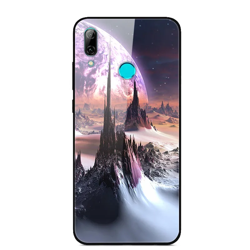Чехол для huawei Honor 10 Lite, чехол из закаленного стекла, задняя крышка для Fundas huawei P Smart /Honor 10 Lite, чехол для телефона s - Цвет: 8