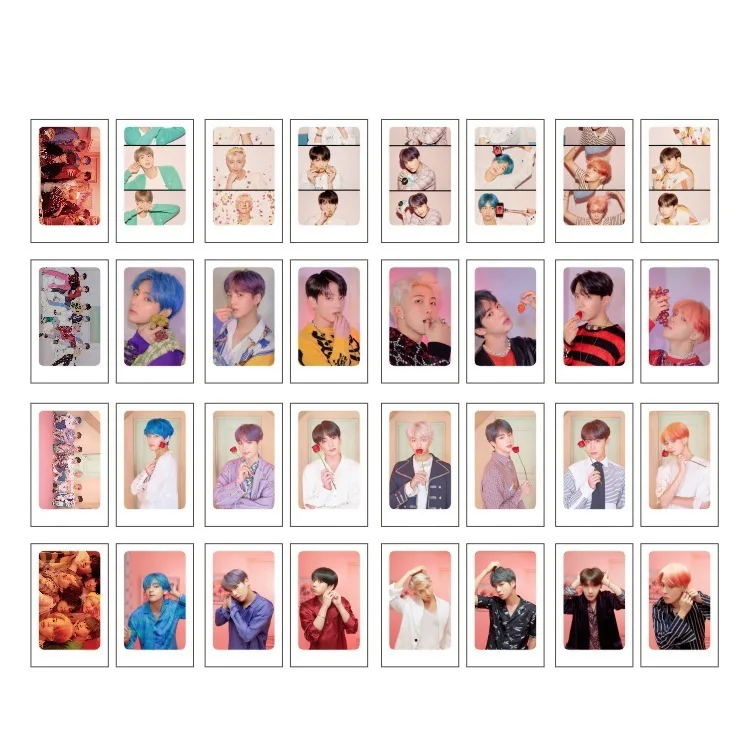 Коллекция kpop LOMO Photo cards v jungkook rm suga jin - Цвет: 1