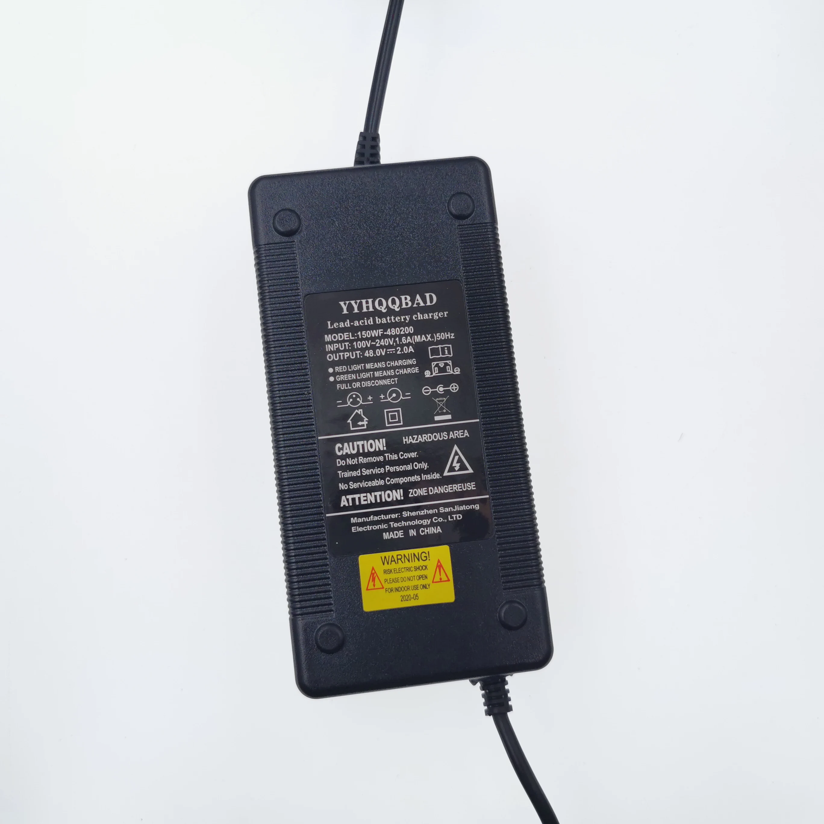 Carregador de Bateria de Chumbo-ácido para a Bicicleta Carregador de Bateria com pc 57.6v de Chumbo Elétrica Scooters Motocicleta Ácido Conector Iec 48v 2a - Image 2
