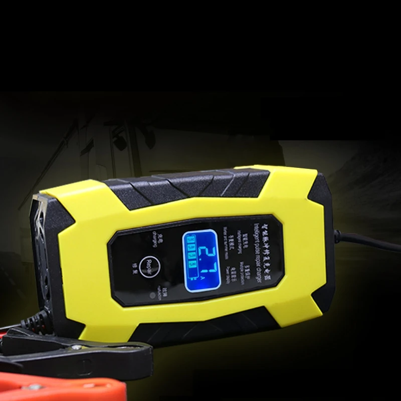 CABERRE модернизированное 12V 6A интеллектуальное Ремонтное зарядное устройство для автомобиля мотоцикла грузовика морские свинцово-кислотные батареи Agm гель влажный