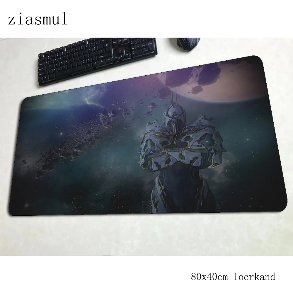 Warframe коврик для мыши 80x40 см домашняя компьютерная мышь игровой мат геймпад пк объемный рисунок игровой коврик для мыши офисный коврик для мыши