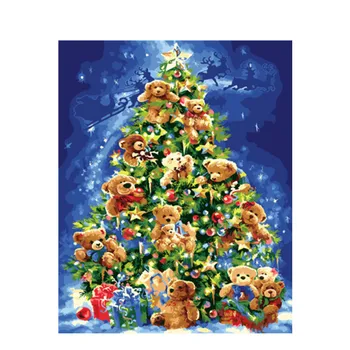 

DRAWJOY Framed Picture Landscape DIY Painting By Numbers Christmas Gift Home Decor For Living Room Hand Unique Gifts GX22233