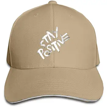 

TSDFCStay Positive Cap Unisex Low Profile Cotton Hat Baseball Caps Natural