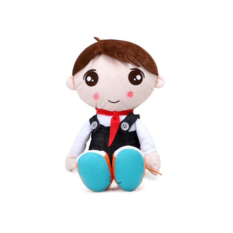 boy Детские игрушки для младенцев, милые Мультяшные Мягкие Игрушки для раннего обучения, развивающая кукла, плюшевые игрушки для мальчиков и девочек - Цвет: boy